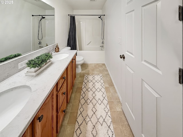 21069 SW Madeira Ter, Sherwood, OR 97140 - bathroom featuring double vanity and shower / bath combo