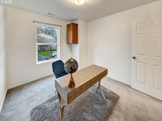 21069 SW Madeira Ter, Sherwood, OR 97140 - home office featuring light colored carpet and a textured ceiling