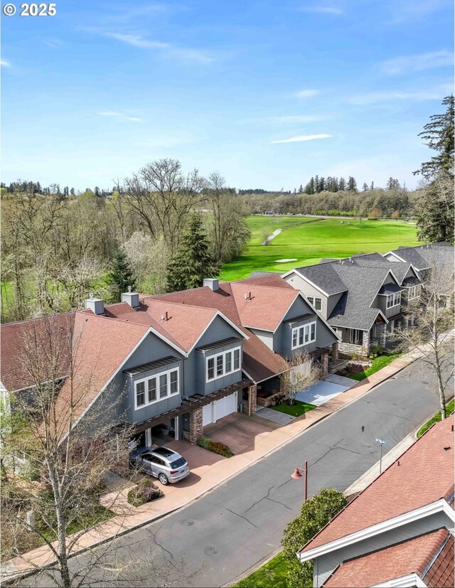 7705 NW Quinault St, Camas, WA 98607 - bird's eye view with golf course view