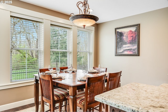 7705 NW Quinault St, Camas, WA 98607 - dining space featuring baseboards
