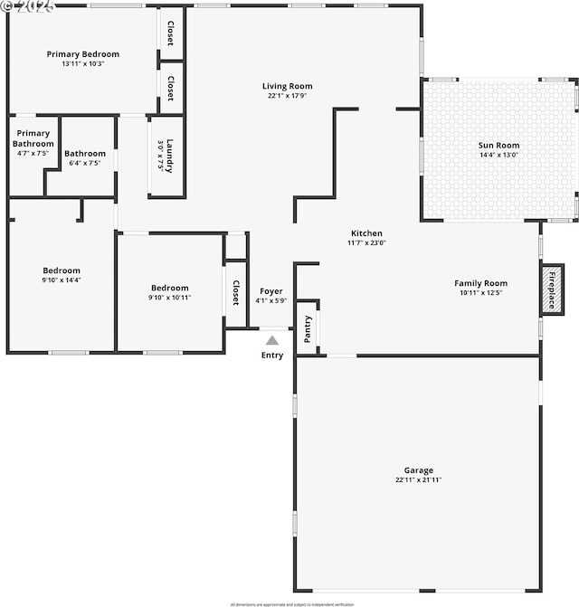 6650 SW Dale Ave, Beaverton, OR 97008 - home floor plan