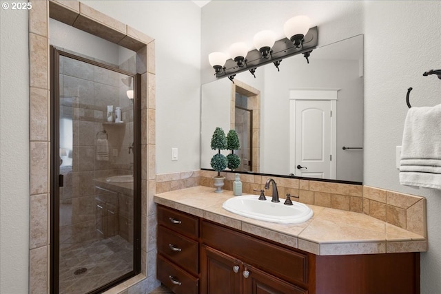 904 NE 224th Cir, Ridgefield, WA 98642 - full bath featuring vanity and a stall shower