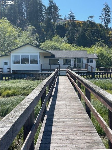 57569 Parkersburg Rd, Bandon, OR 97411 - view of back of property
