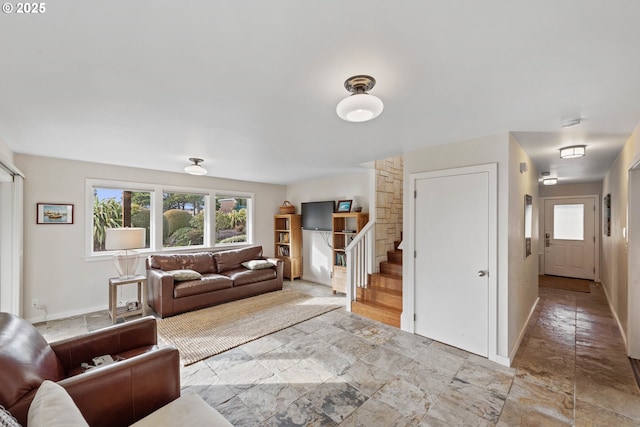 view of living room