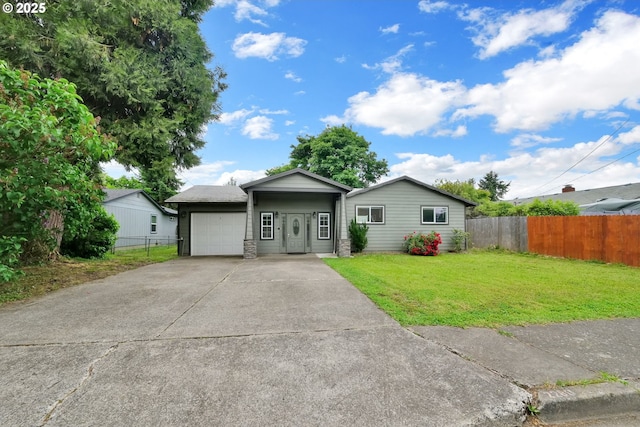 2280 Dakota St, Eugene, OR 97402 - ranch-style house featuring concrete driveway and a garage