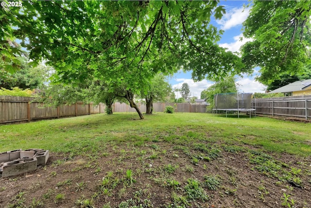 2280 Dakota St, Eugene, OR 97402 - view of yard with a trampoline