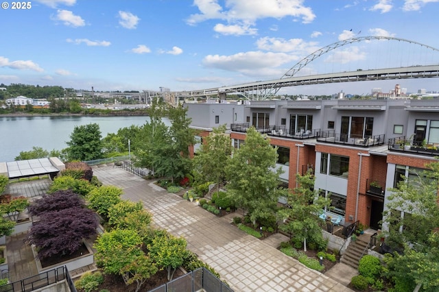 1746 NW Riverscape St, Portland, OR 97209 - water view with a notable bridge