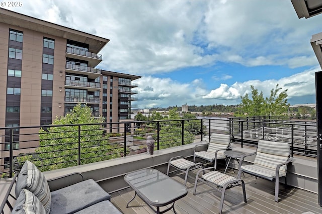 1746 NW Riverscape St, Portland, OR 97209 - view of wooden deck