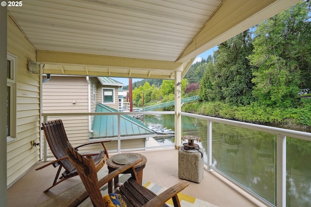 14587 NW Larson Rd Unit 4, Portland, OR 97231 - view of balcony