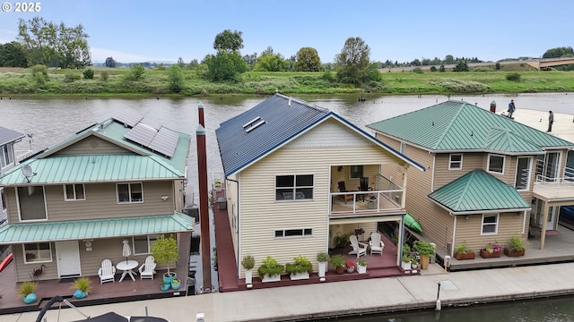 14587 NW Larson Rd Unit 4, Portland, OR 97231 - view of building exterior with a water view