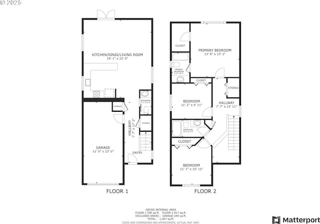 210 Mill St, Dayton, OR 97114 - view of home floor plan