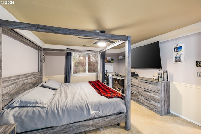 816 SW Chablis Ct, Dundee, OR 97115 - carpeted bedroom featuring baseboards and ceiling fan