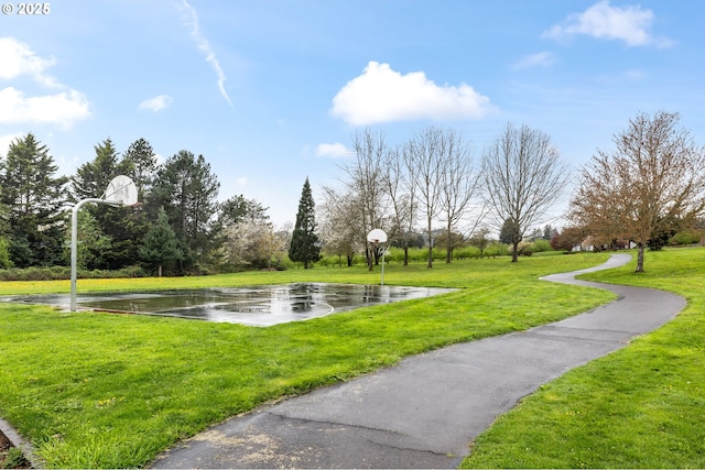 816 SW Chablis Ct, Dundee, OR 97115 - view of property's community with a yard and community basketball court