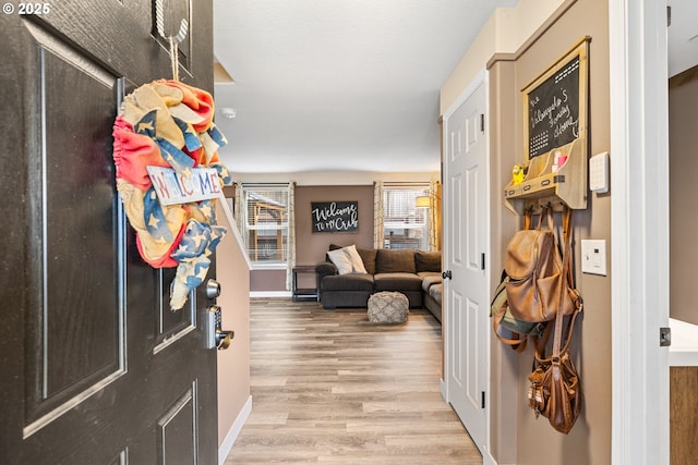 816 SW Chablis Ct, Dundee, OR 97115 - foyer entrance featuring wood finished floors and baseboards