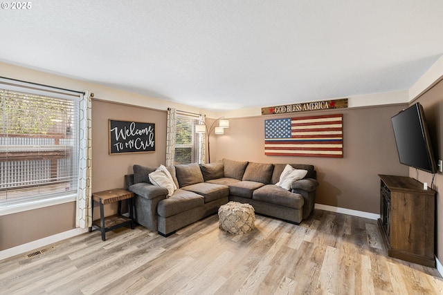 816 SW Chablis Ct, Dundee, OR 97115 - living area featuring light wood-type flooring and baseboards