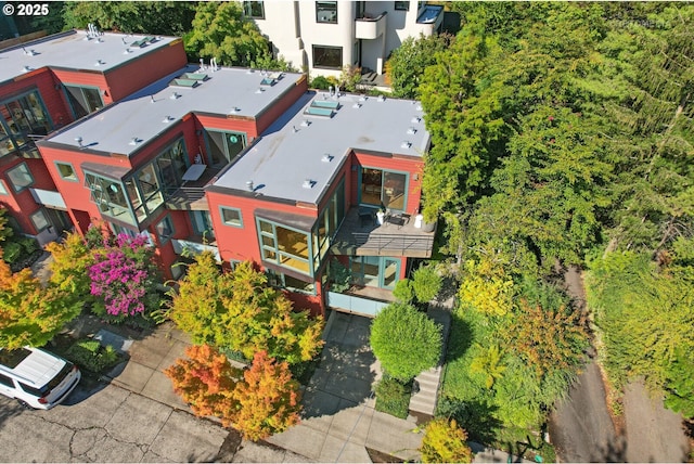 aerial view