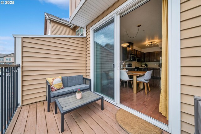 view of deck