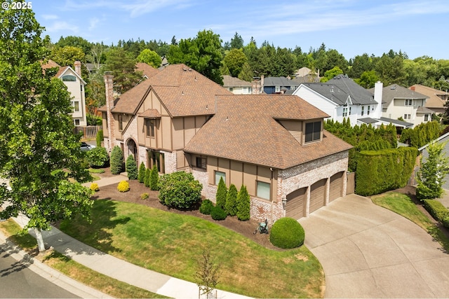 14479 Pfeifer Dr, Lake Oswego, OR 97035 - aerial perspective of suburban area