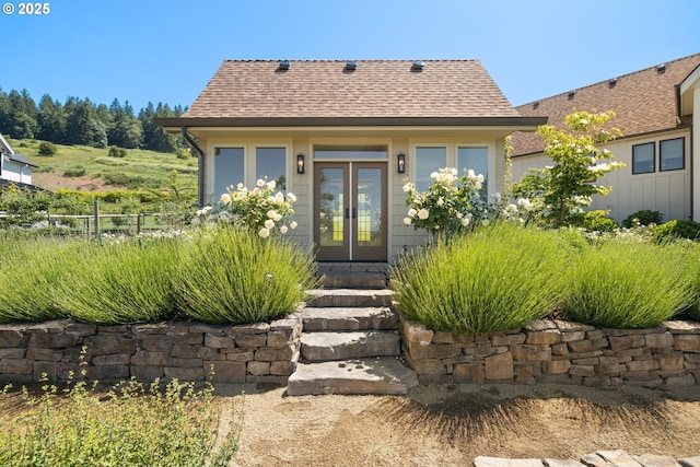 26817 SW Cade Ln, West Linn, OR 97068 - entrance to property with roof with shingles