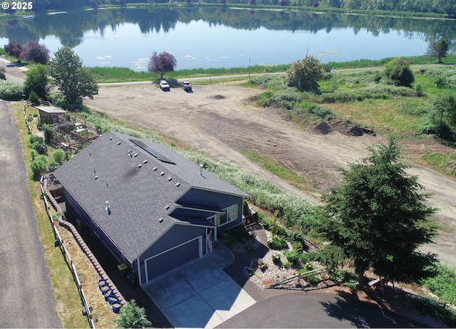 702 Lakeview Dr, Vernonia, OR 97064 - aerial view of property and surrounding area featuring a nearby body of water
