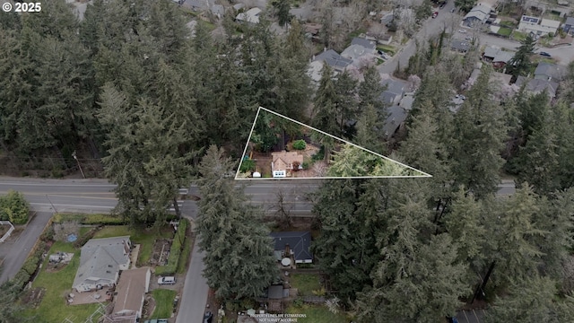 8535 SW Oleson Rd, Portland, OR 97223 - birds eye view of property with a residential view