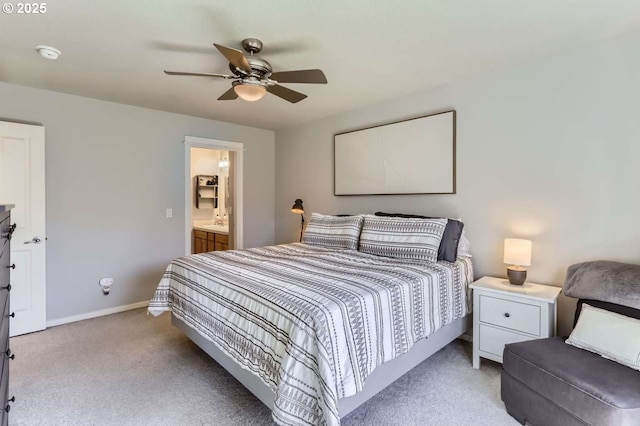 768 NE 70th Ave, Hillsboro, OR 97124 - bedroom featuring carpet flooring, baseboards, and ceiling fan