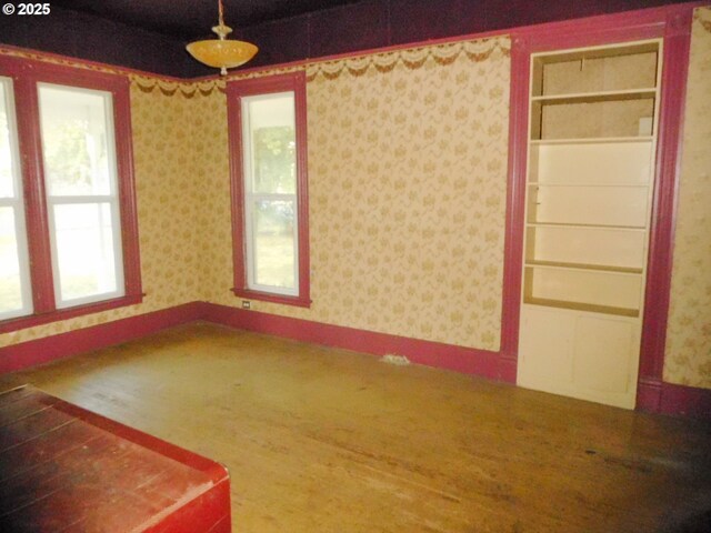 interior details featuring hardwood / wood-style floors