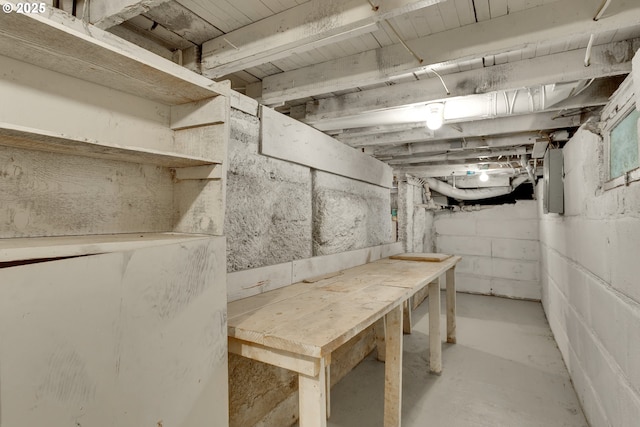 7733 NE Mason St, Portland, OR 97218 - view of unfinished basement
