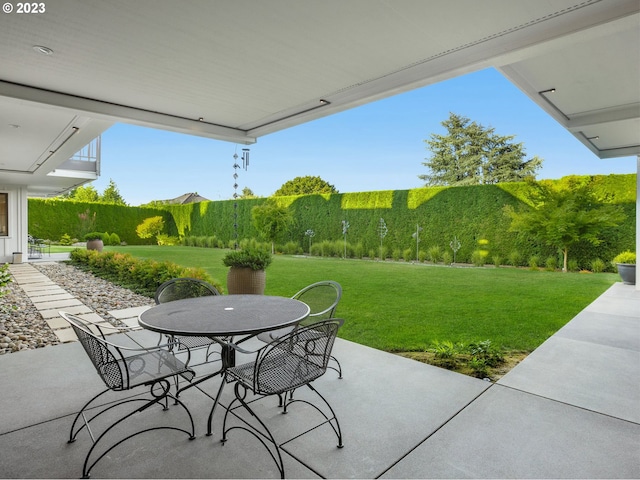 view of patio / terrace