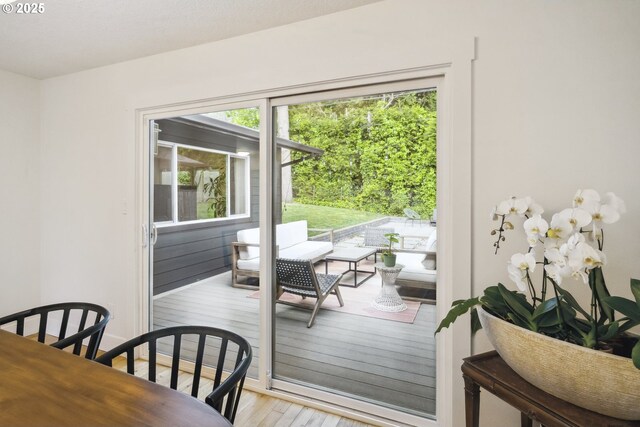 25 SW 143rd Ave, Beaverton, OR 97006 - dining area featuring light wood finished floors