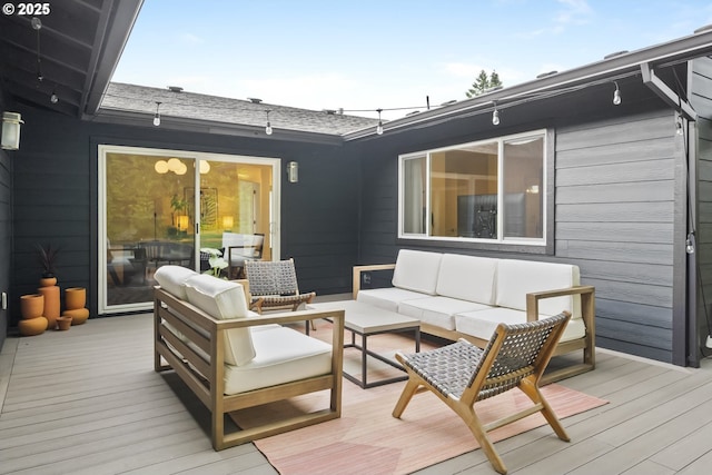 25 SW 143rd Ave, Beaverton, OR 97006 - wooden deck with outdoor lounge area