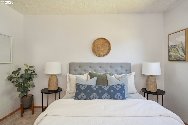 2136 SE Kelly Ave, Gresham, OR 97080 - bedroom with carpet floors and a textured ceiling