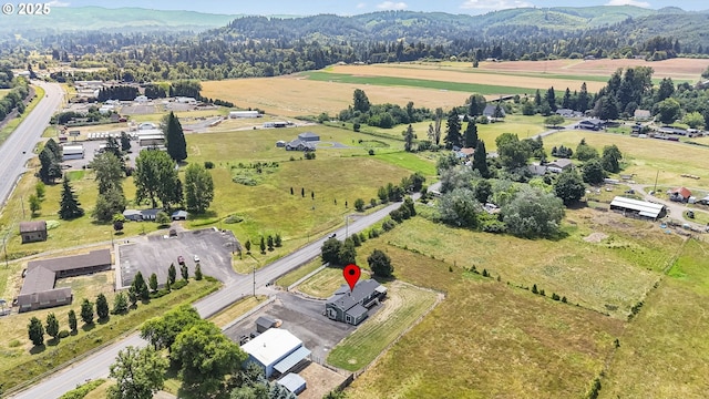 33549 Wikstrom Rd, Scappoose, OR 97056 - view of property location with rural landscape and a mountain backdrop