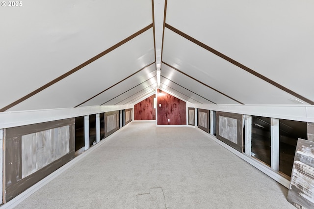 1112 S 6th St, Cottage Grove, OR 97424 - additional living space with lofted ceiling and carpet