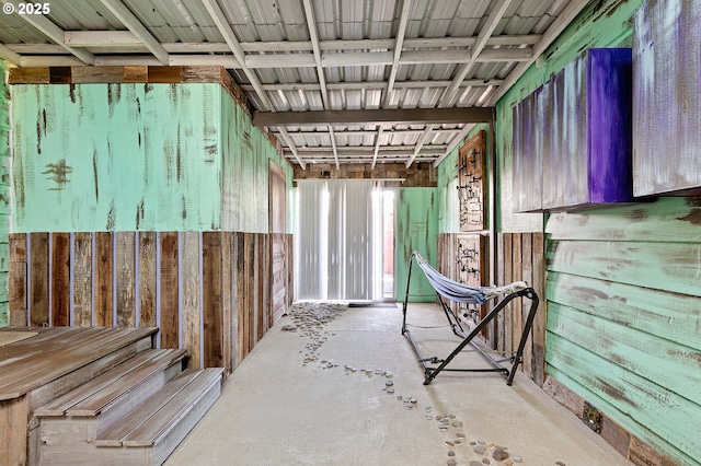 1112 S 6th St, Cottage Grove, OR 97424 - miscellaneous room with concrete flooring