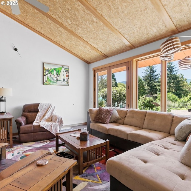 1104 Upper Cow Creek Rd, Azalea, OR 97410 - living area with baseboards