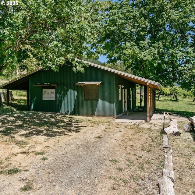 1104 Upper Cow Creek Rd, Azalea, OR 97410 - view of outdoor structure