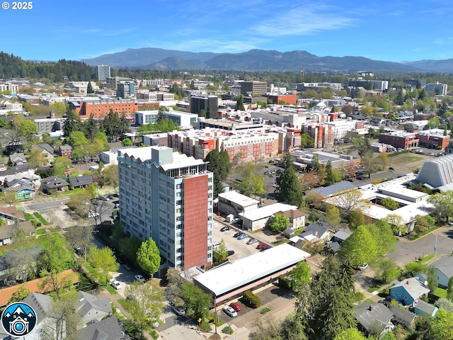 1313 Lincoln St Unit 708, Eugene, OR 97401 - aerial view of mountains