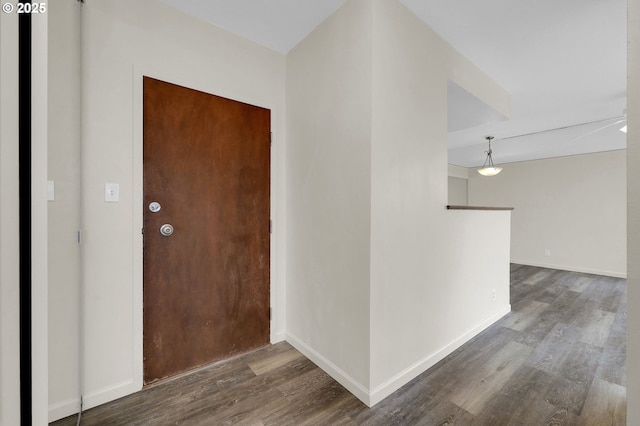 1313 Lincoln St Unit 708, Eugene, OR 97401 - foyer with wood finished floors and baseboards