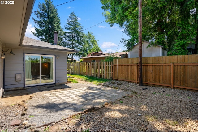 14511 NE Brazee Ct, Portland, OR 97230 - view of yard with a patio area