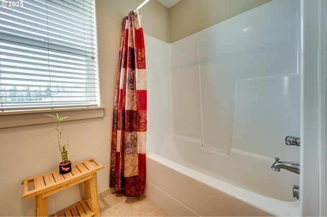 1551 S 14th Cir, Ridgefield, WA 98642 - full bath with shower / bath combo and tile patterned floors