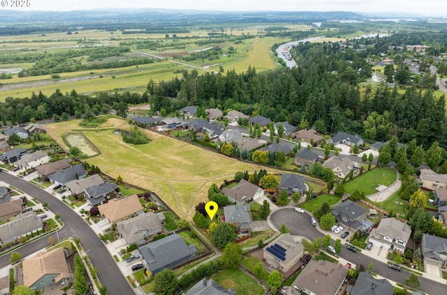 1551 S 14th Cir, Ridgefield, WA 98642 - aerial view of property and surrounding area featuring nearby suburban area