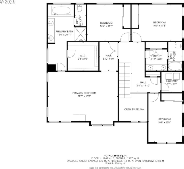 1551 S 14th Cir, Ridgefield, WA 98642 - view of home floor plan