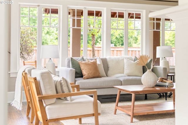 2340 SW Dolph Ct, Portland, OR 97219 - sunroom / solarium featuring french doors