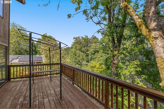 6416 SW 33rd Pl, Portland, OR 97239 - view of wooden deck