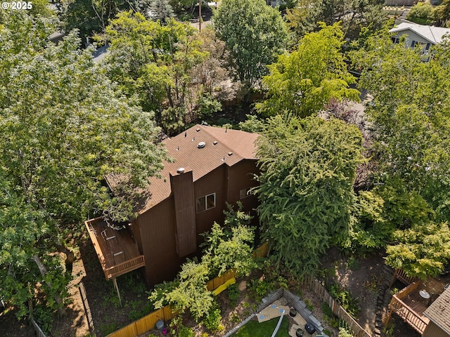6416 SW 33rd Pl, Portland, OR 97239 - view from above of property