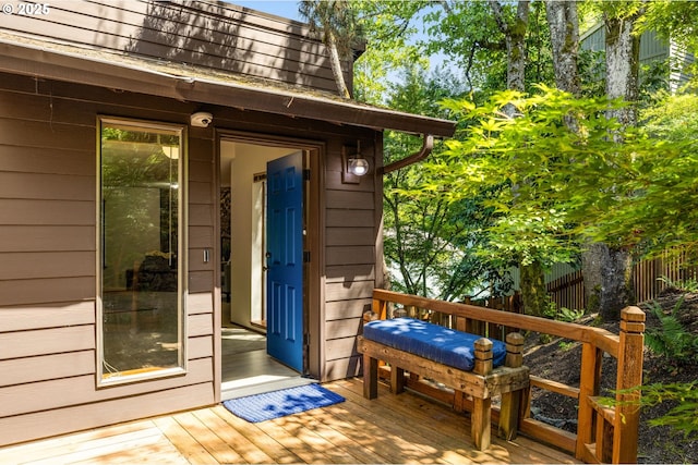 6416 SW 33rd Pl, Portland, OR 97239 - view of wooden terrace