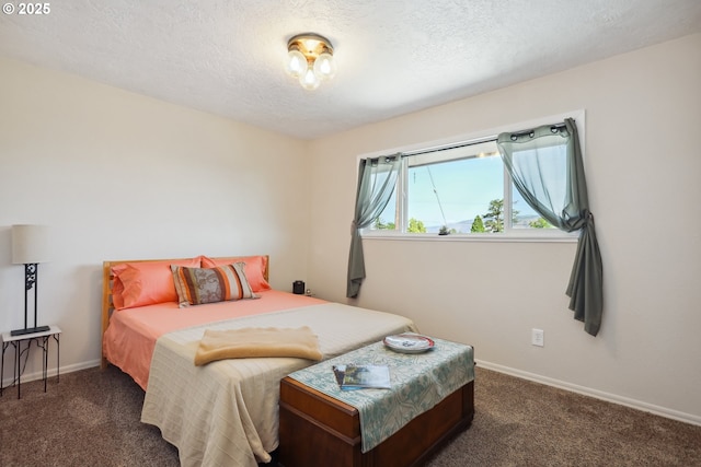 1900 E 10th St, The Dalles, OR 97058 - carpeted bedroom featuring a textured ceiling and baseboards