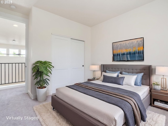 2650 NW Mt Ashland Dr, Mcminnville, OR 97128 - bedroom featuring carpet flooring and a closet