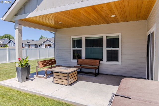 665 Browndell Ln, Stanfield, OR 97875 - view of patio